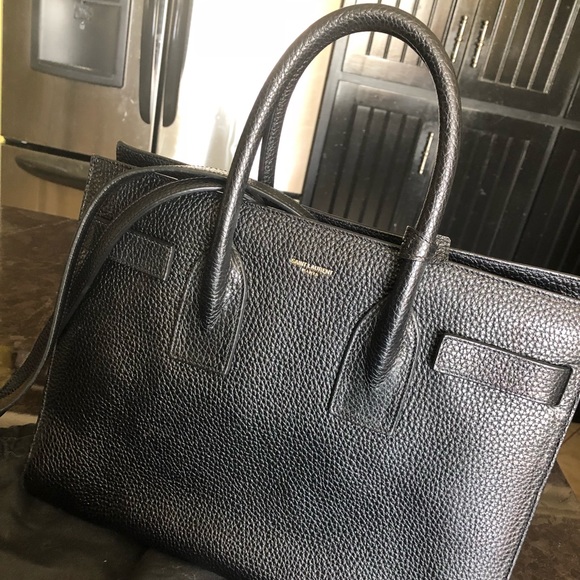 Saint Laurent Sac De Jour Mini leather tote - Picture 2 of 8
